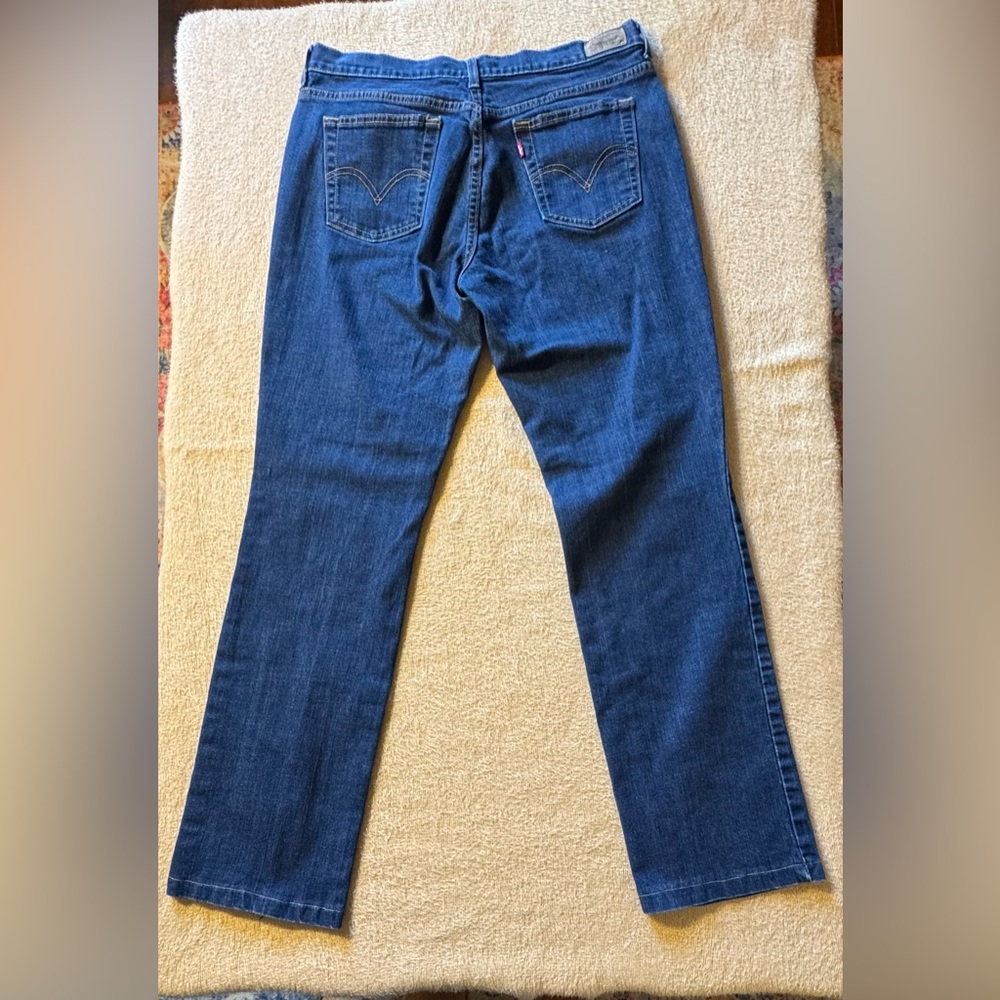 Levi's 505 Women's Straight Leg Blue Jeans